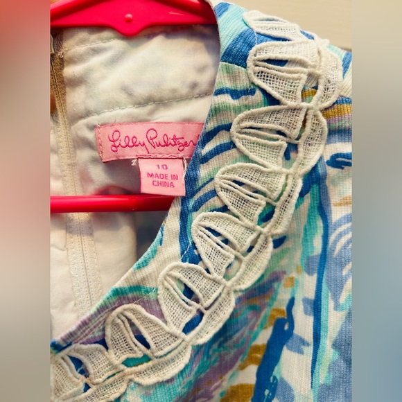 Lilly Pulitzer Girl’s Summer Dress! Size 10, perfect condition!! 💕 - Picture 3 of 3